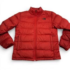 The North Face 550 Down Jacket Mens Medium Red Puffer NF0A3CR4 Gorpcore